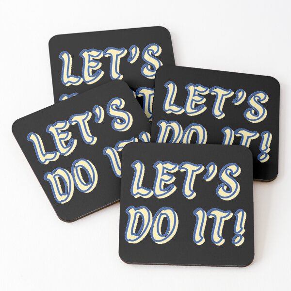 Item preview, Let's do it! designed and sold by Kid Wits Ink  "Wise enough to leave a lasting impression!".