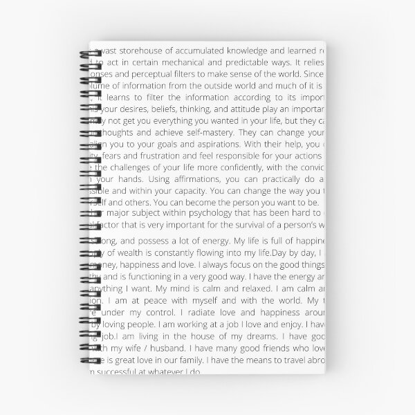 Item preview, Positive Affirmation Clustered Print designed and sold by Avani01.