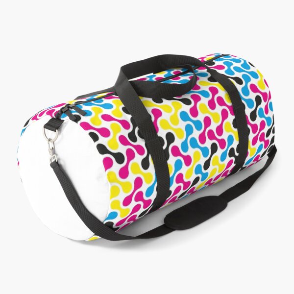 Item preview, CMYK Colour Metaballs Pattern (White) designed and sold by John Uttley.
