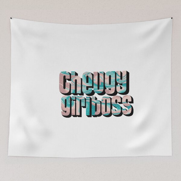 Item preview, Pink and Teal Cheugy Girlboss designed and sold by EuropaPrints.