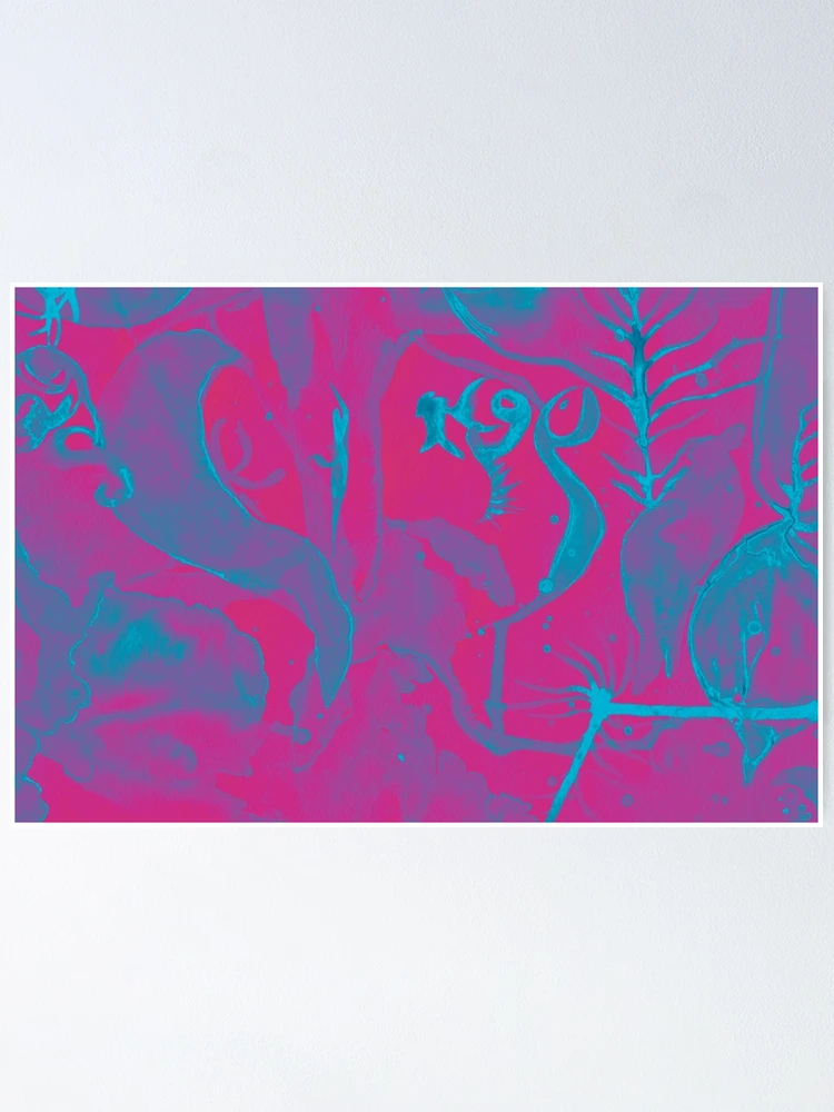 Thumbnail 1 of 3, Poster, Abstract Raspberry Art designed and sold by Art Ist.