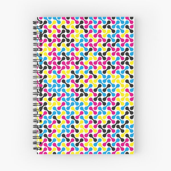 Item preview, CMYK Colour Metaballs Pattern (White) designed and sold by John Uttley.