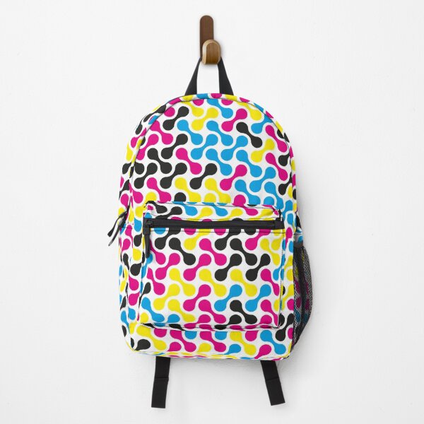 Item preview, CMYK Colour Metaballs Pattern (White) designed and sold by John Uttley.