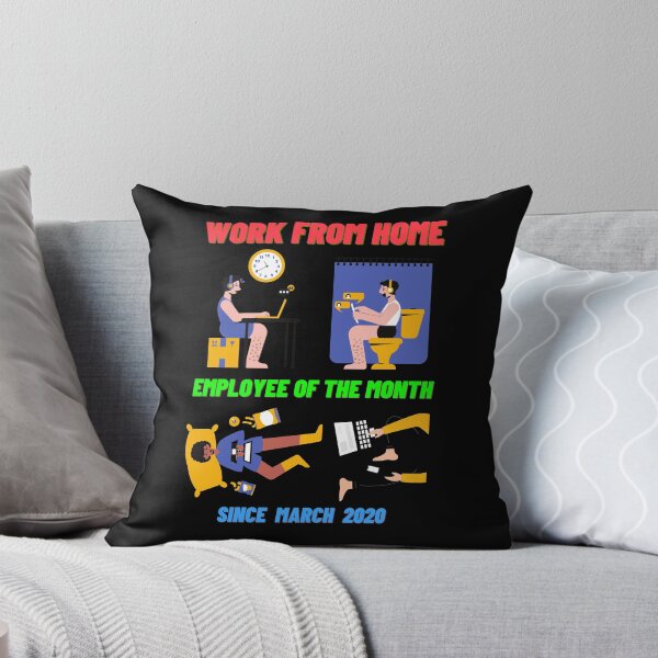 Artikelvorschau, Arbeit von zu Hause Mitarbeiter des Monats seit März 2020 T-Shirt, etc.Geschenk lustig, Cool-Style entworfen und verkauft von wongphol.