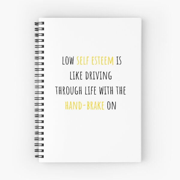 Item preview, Low self esteem is like going through life with the handbrake on - self esteem quote designed and sold by primaldolphin.
