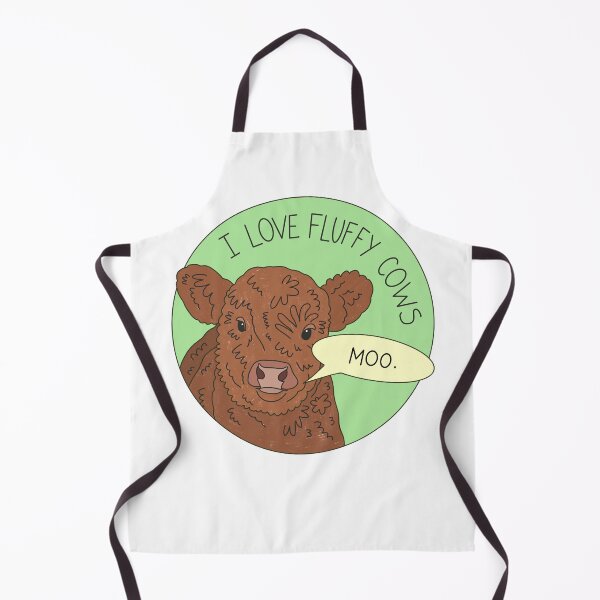 Item preview, I love fluffy cows designed and sold by PeachCatDesigns.