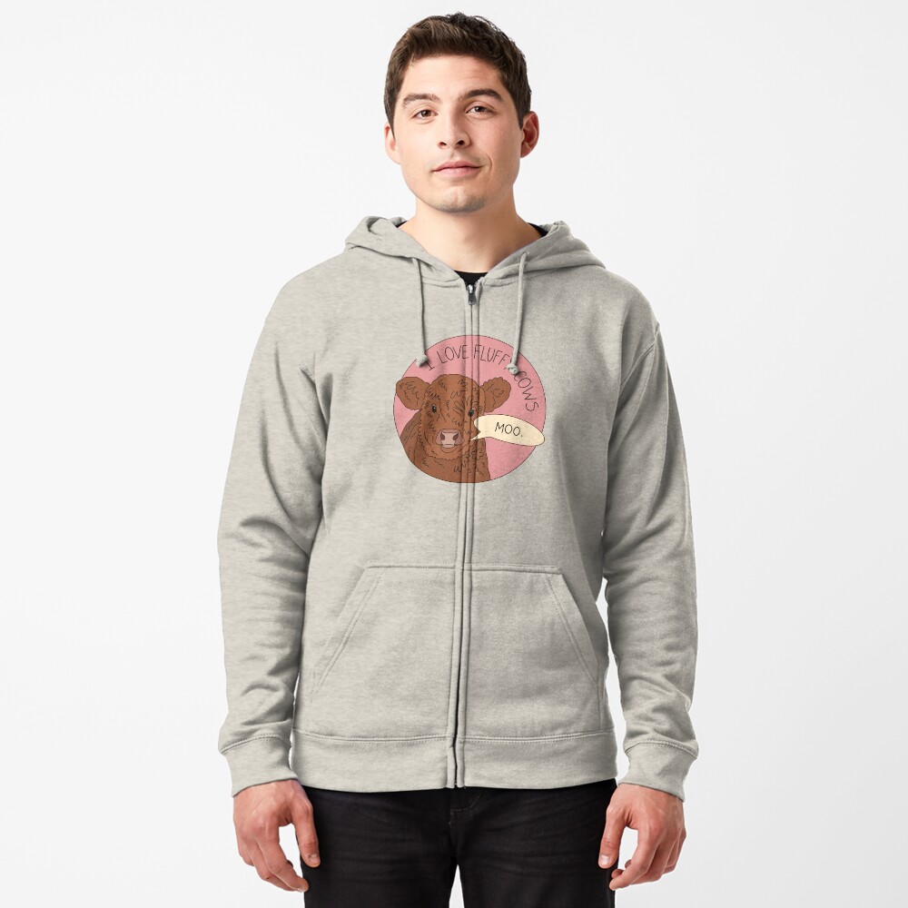 Item preview, Zipped Hoodie designed and sold by PeachCatDesigns.
