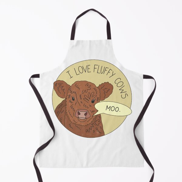 Item preview, I love fluffy cows designed and sold by PeachCatDesigns.