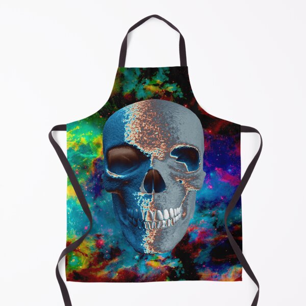Item preview, Skull in vivid space designed and sold by rolffimages.
