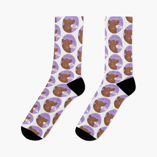 Item preview, I love fluffy cows designed and sold by PeachCatDesigns.