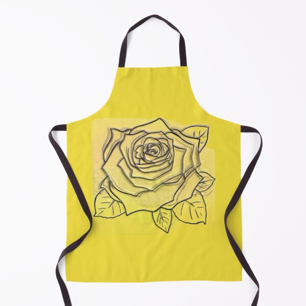 Aperçu de l'œuvre Rose jaune vecteur art métallique créée et vendue par headtrackerart.