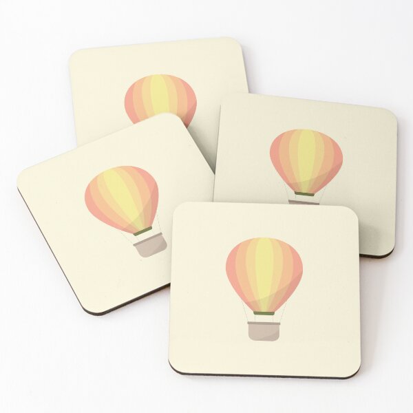 Item preview, Orange Hot Air Balloon (Inverted Colors) designed and sold by Susssanne.