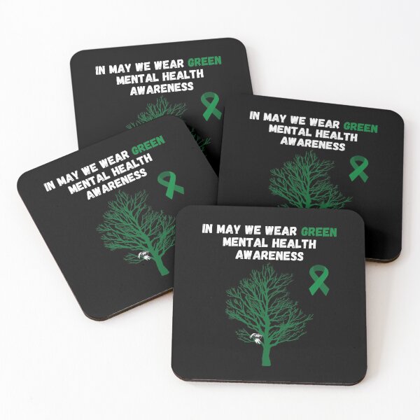 Item preview, In May We Wear Green Mental Health Awareness  designed and sold by Zenith-capitis.