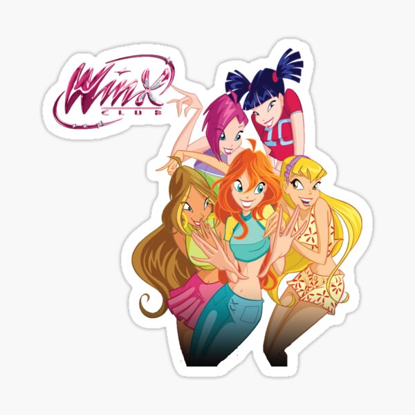 Winx Club Flora Sirenix Bloom Aisha Sticker