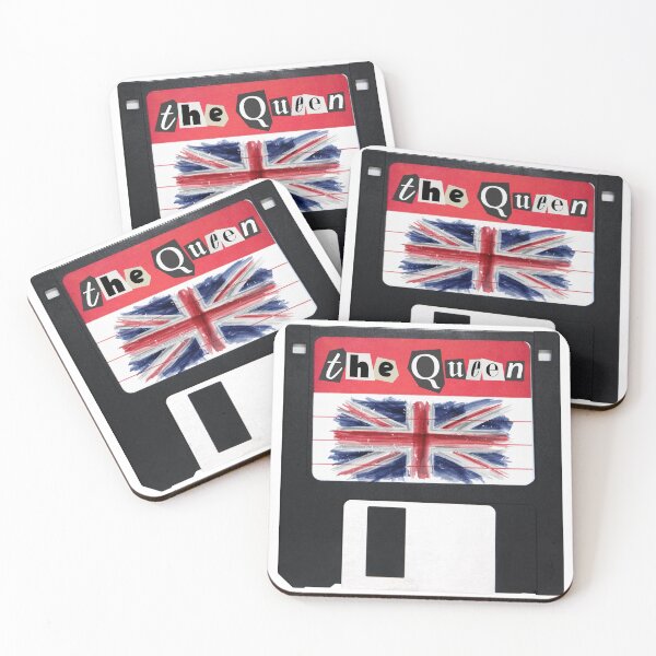 Item preview, Save the Queen · Floppy Disk designed and sold by SafariOutfit.