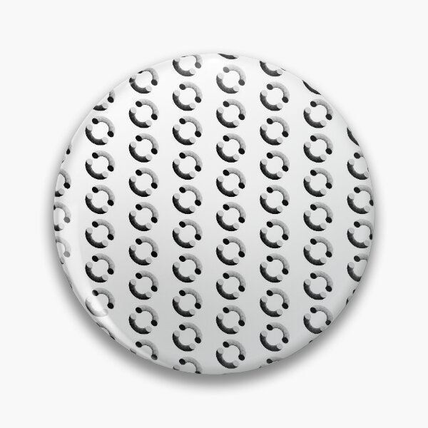 Item preview, Circle Design Pattern Black and Gray designed and sold by sophiedziovalas.
