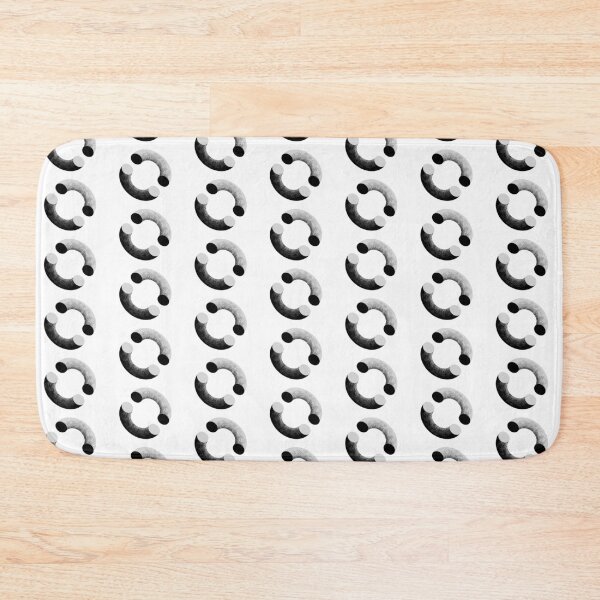 Item preview, Circle Design Pattern Black and Gray designed and sold by sophiedziovalas.