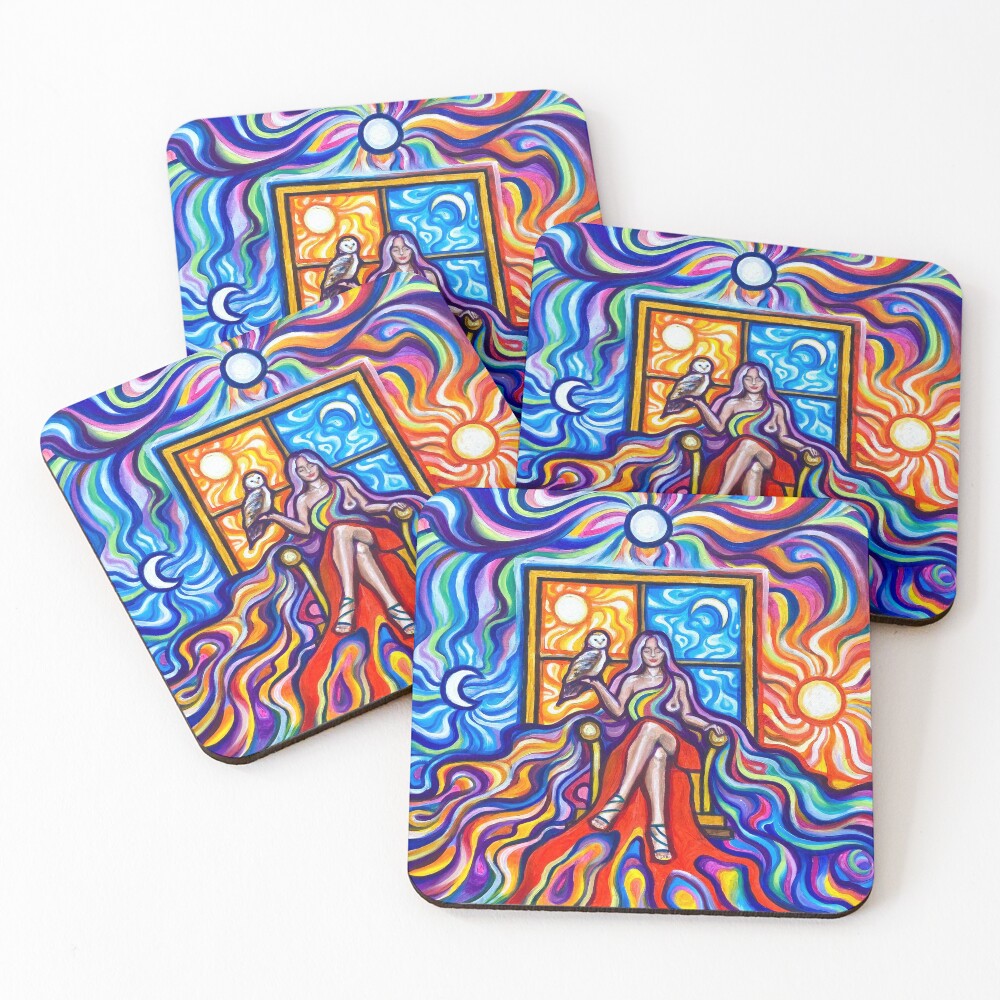 Item preview, Coasters (Set of 4) designed and sold by ColourDream.