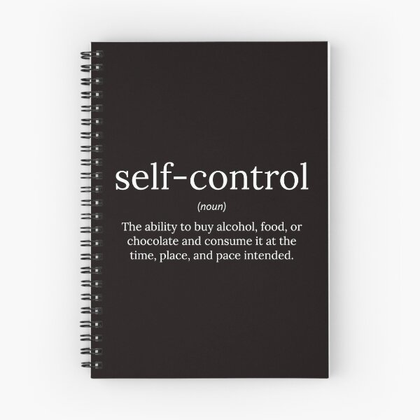 Item preview, Funny Definition: Self-Control designed and sold by T-ShirtGuy.