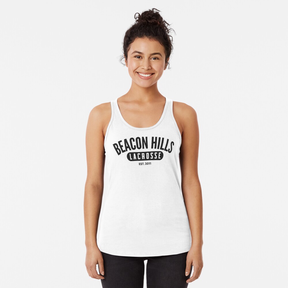 Camiseta de Presente Teen Wolf Beacon Hills Lacrosse Série Netflix Blusa  Casaco