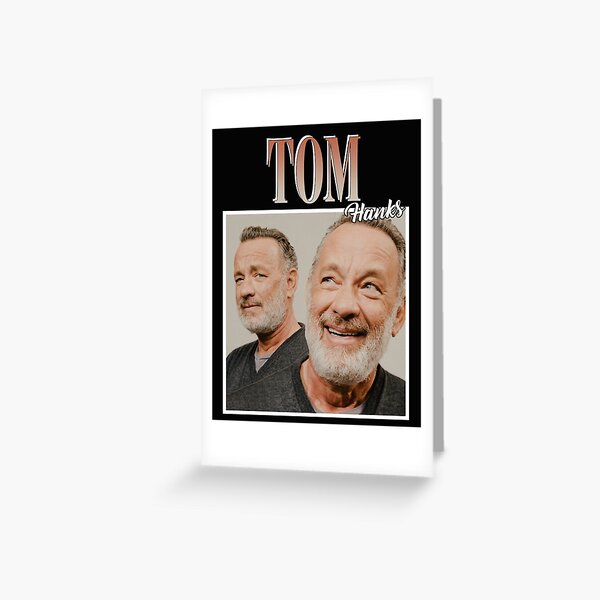 Grusskarten Tom Hanks Redbubble