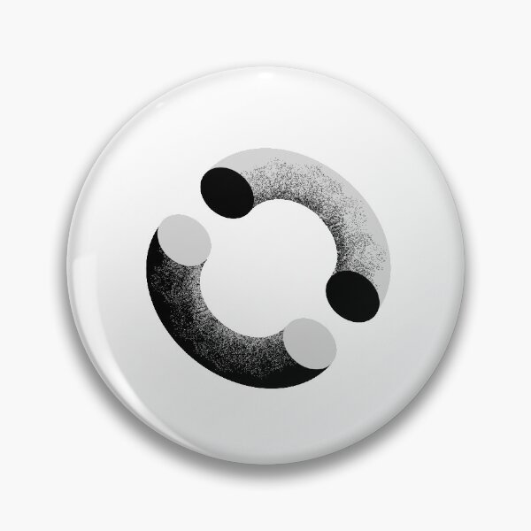 Item preview, Circle Design Black and Gray designed and sold by sophiedziovalas.