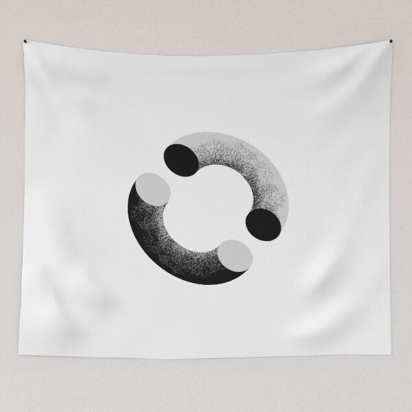 Item preview, Circle Design Black and Gray designed and sold by sophiedziovalas.