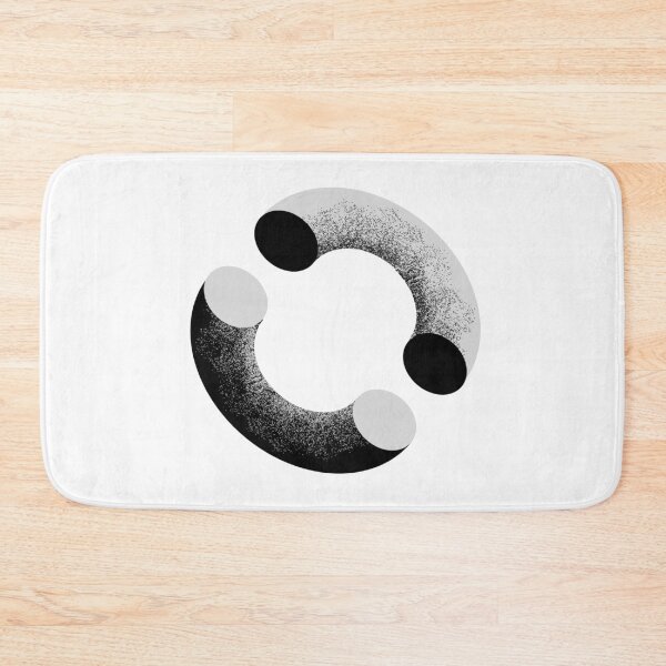 Item preview, Circle Design Black and Gray designed and sold by sophiedziovalas.