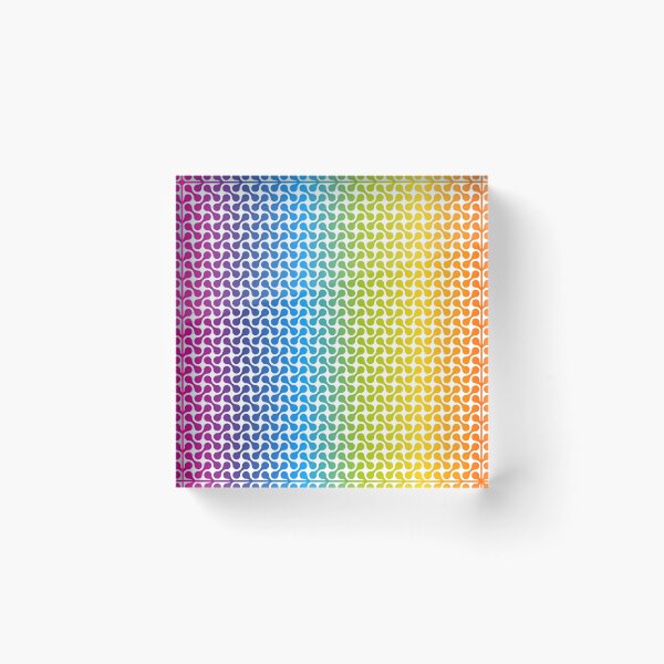 Item preview, Full Spectrum (Rainbow) Metaballs Pattern designed and sold by John Uttley.