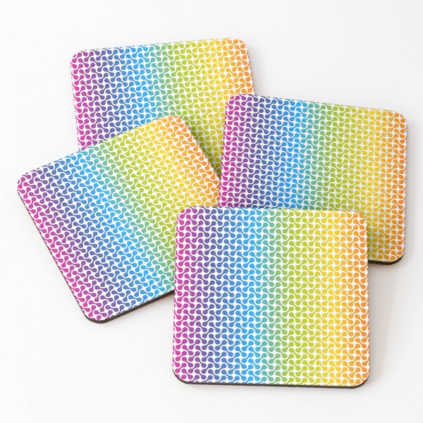 Item preview, Full Spectrum (Rainbow) Metaballs Pattern designed and sold by John Uttley.