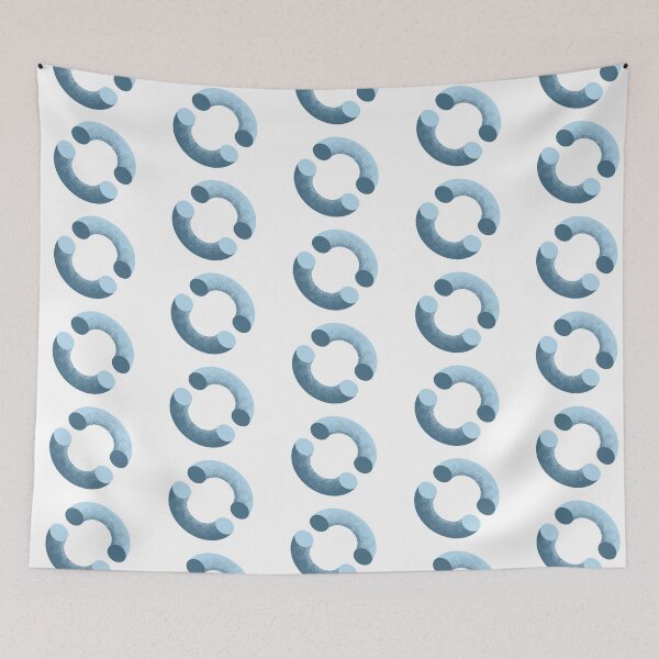 Item preview, Circle Design Pattern Blue designed and sold by sophiedziovalas.