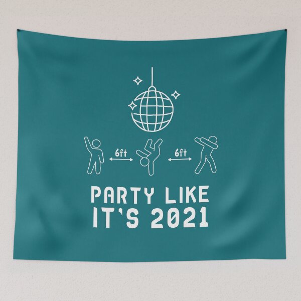 Item preview, Party like it's 2021 designed and sold by mariatorg.