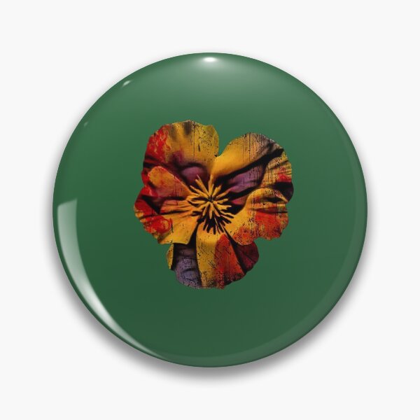 Item preview, Purple Yellow And Red Abstract Poppy designed and sold by Capuletdesigns.