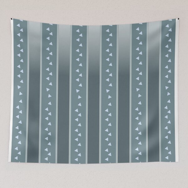 Item preview, Abstract striped print with small triangles designed and sold by SpringForever.