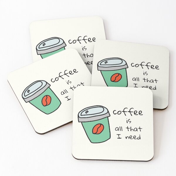 Item preview, Coffee Is All That I Need ... designed and sold by Nesro34.