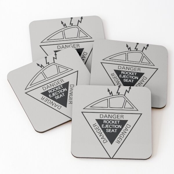 Item preview, Ejection Seat, DANGER, WARNING SIGN designed and sold by ARTsPlural.