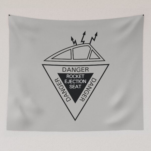 Item preview, Ejection Seat, DANGER, WARNING SIGN designed and sold by ARTsPlural.