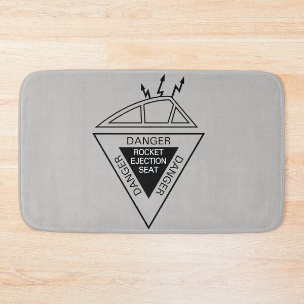 Item preview, Ejection Seat, DANGER, WARNING SIGN designed and sold by ARTsPlural.