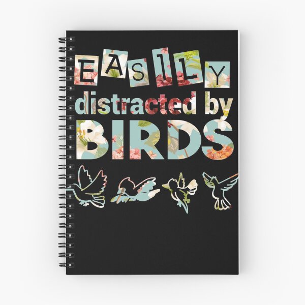 Item preview, Easily Distracted By Birds Funny Bird Birding for Birders designed and sold by IFFOUR.
