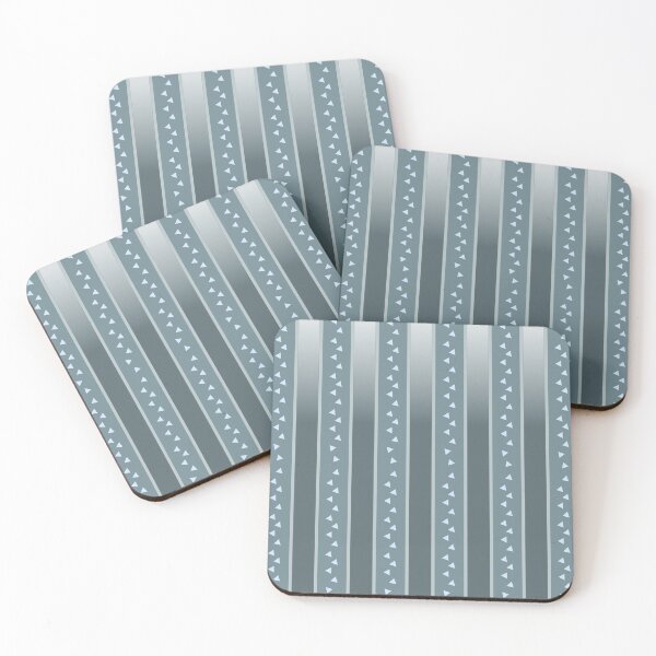 Item preview, Abstract striped print with small triangles designed and sold by SpringForever.