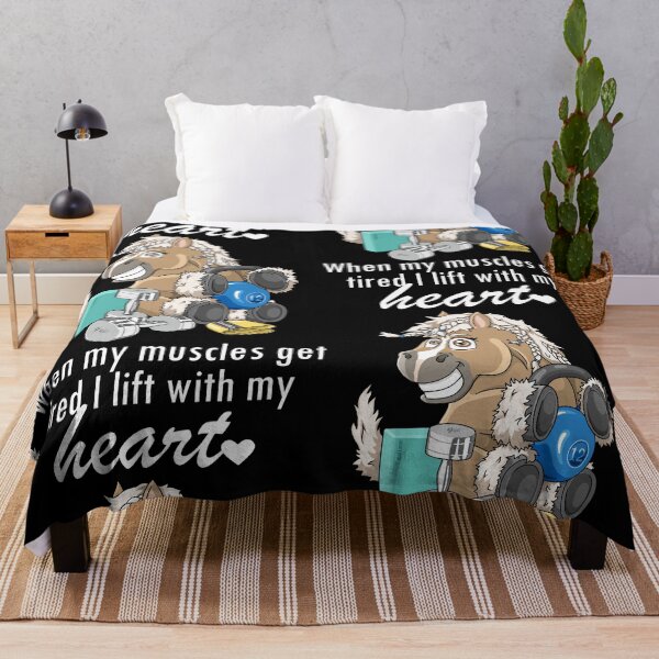 Item preview, Funny Haflinger horse weight training kettlebell designed and sold by ARTemyzz.