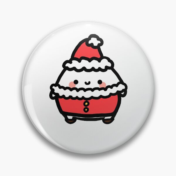Item preview, Kawaii soybean santa claus costume Christmas designed and sold by GLwithUs.