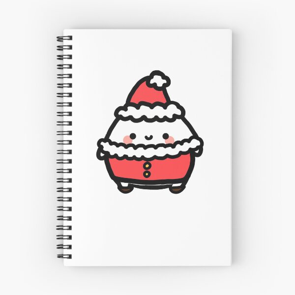 Item preview, Kawaii soybean santa claus costume Christmas designed and sold by GLwithUs.