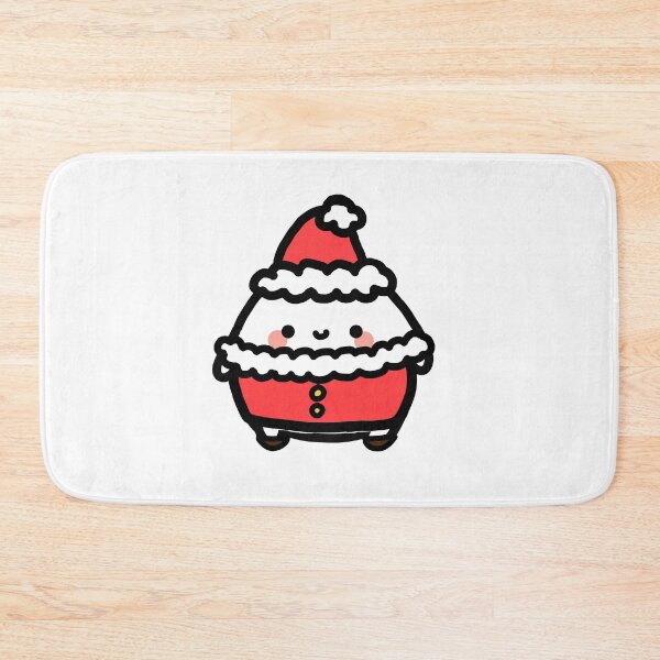 Item preview, Kawaii soybean santa claus costume Christmas designed and sold by GLwithUs.