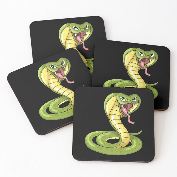 Item preview, Angry snake cobra illustration designed and sold by ARTemyzz.