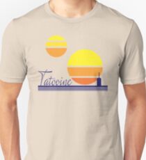 Tatooine Sunset Vintage 80s Design Style Unisex T-Shirt