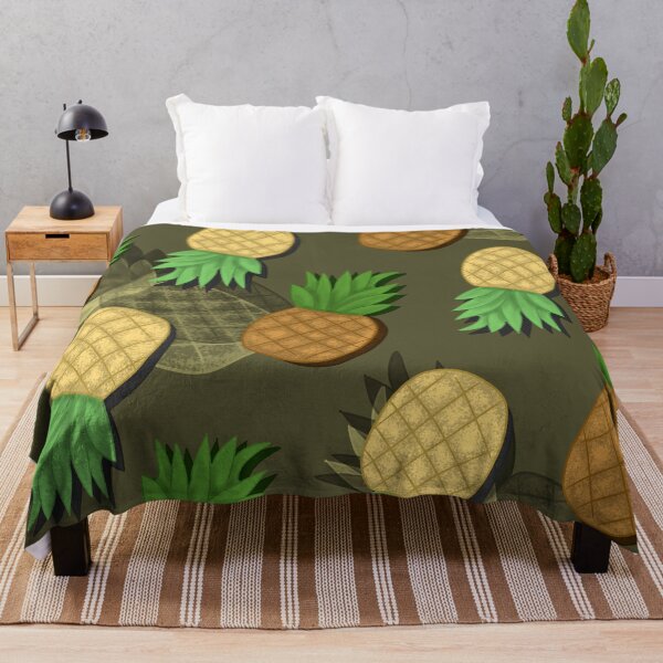 Item preview, Golden pineapple pattern  designed and sold by Antiope33.