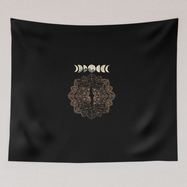 Item preview, Phases of the Moon Retro 60's 70's Vibe Tree of Life designed and sold by Independence arrival.