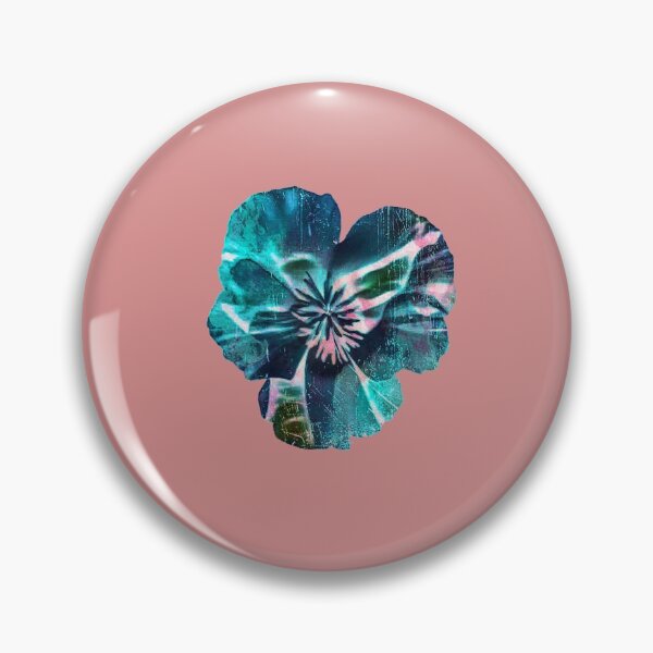 Item preview, Blue And Pink Abstract Poppy designed and sold by Capuletdesigns.