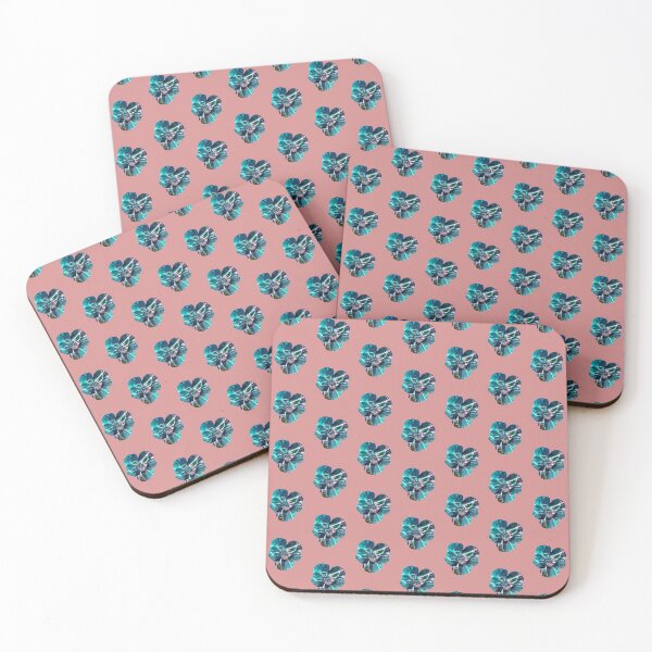 Item preview, Blue And Pink Abstract Poppy designed and sold by Capuletdesigns.